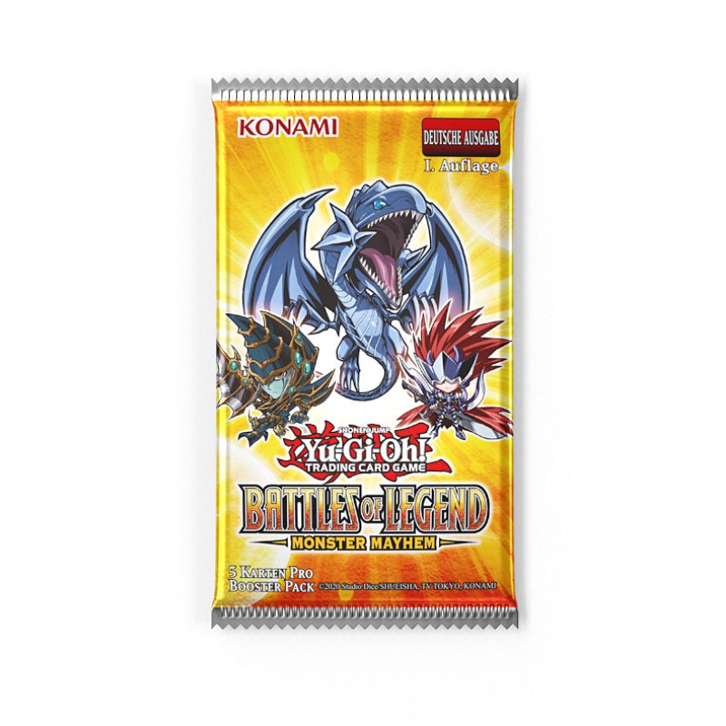 Yu-Gi-Oh! Battles of Legend Monster Mayhem - Booster - 1. Auflage Yu-Gi-Oh! Battles of Legend Monster Mayhem - Booster - 1. Auflage